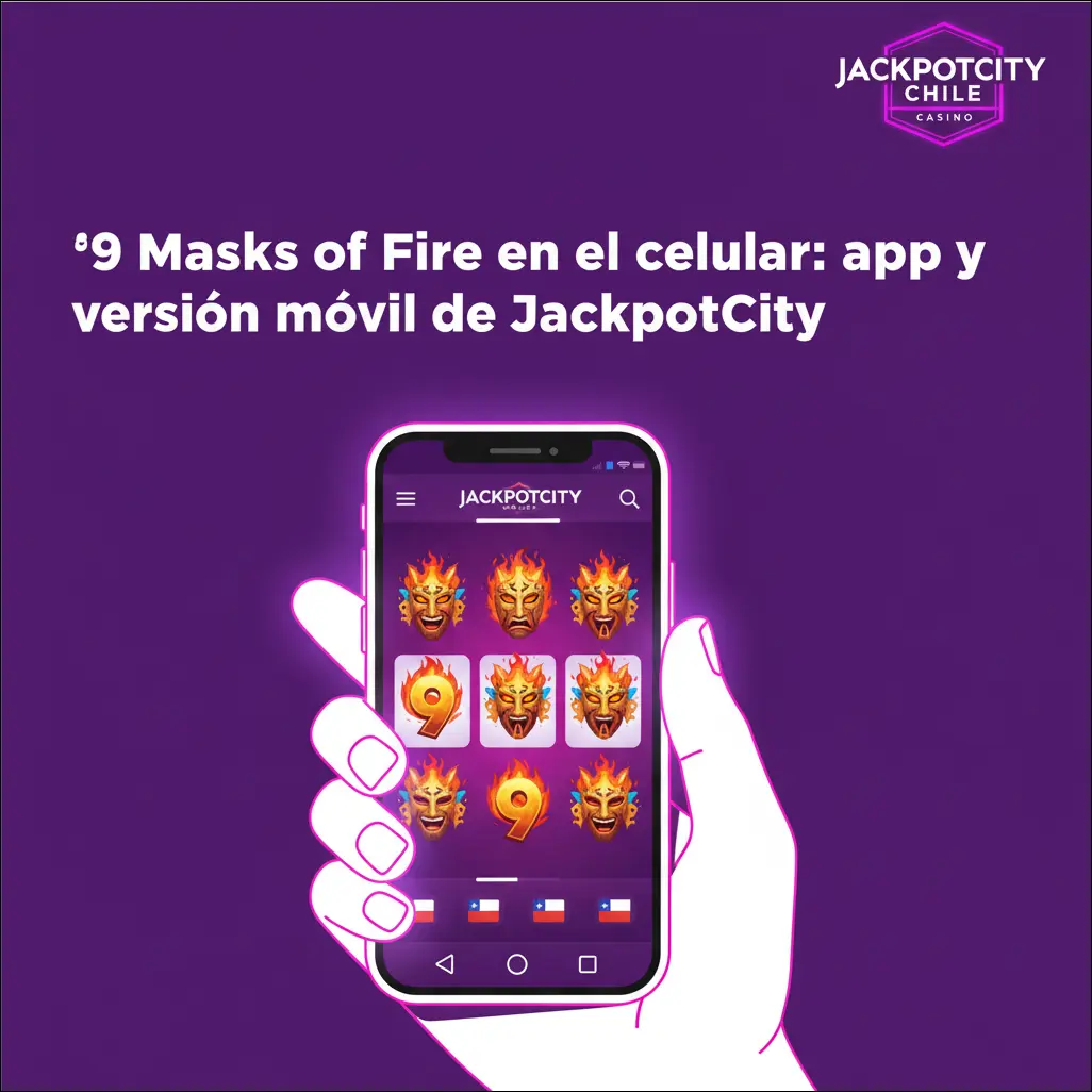 9 Masks of Fire en el celular: app y versión móvil de JackpotCity