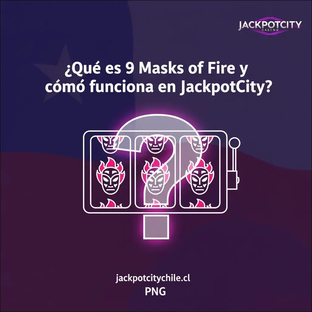 ¿Qué es 9 Masks of Fire y cómo funciona en JackpotCity?