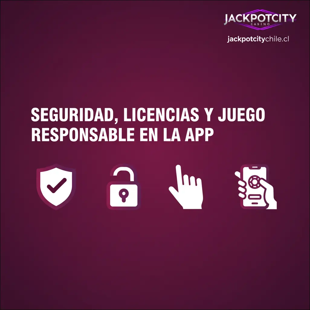 Seguridad, licencias y juego responsable en la app