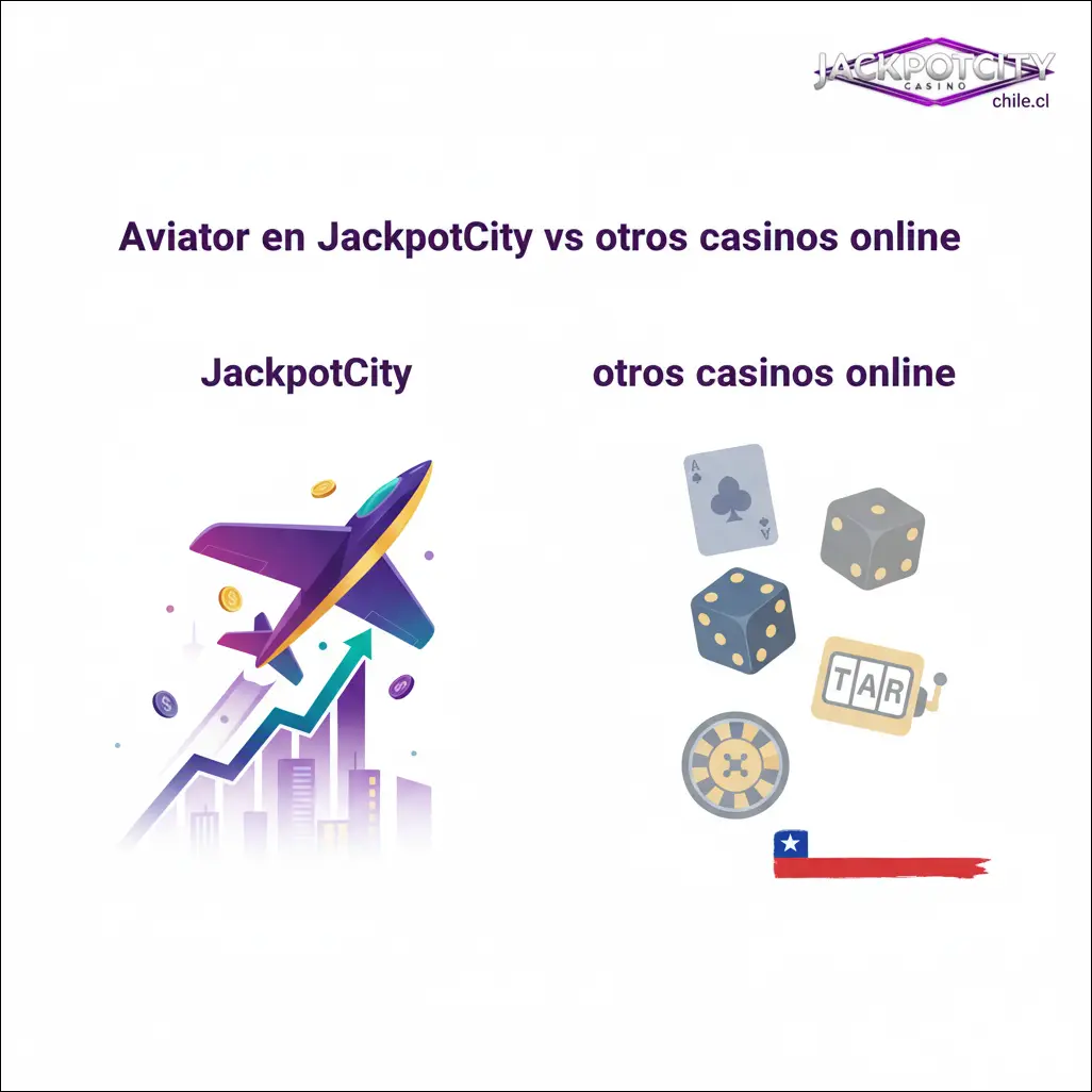 Aviator en JackpotCity vs otros casinos online