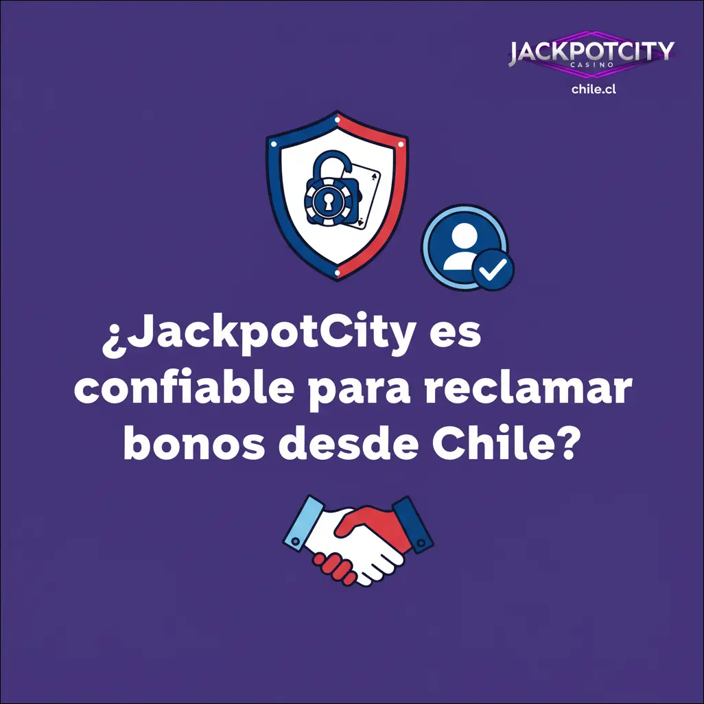 ¿JackpotCity es confiable para reclamar bonos desde Chile?