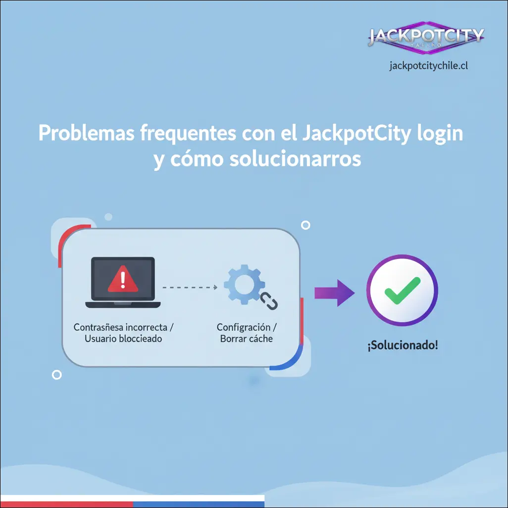 Problemas frecuentes con el JackpotCity login y cómo solucionarlos