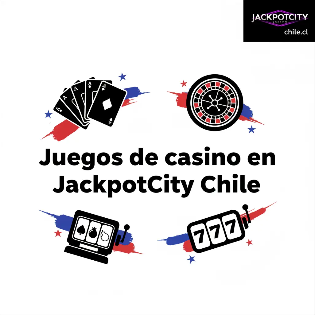 Juegos de casino en JackpotCity Chile