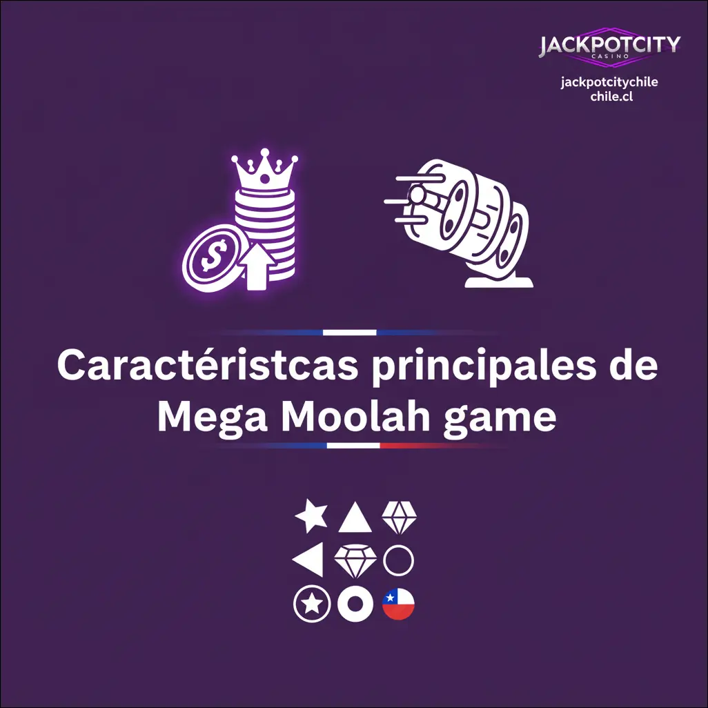 Características principales de Mega Moolah game